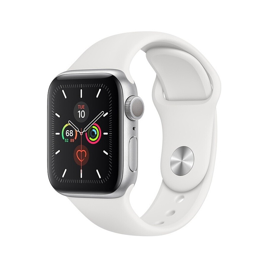 Apple Watch Series 5 GPS 40mm Alu Argent / Blanc n°2