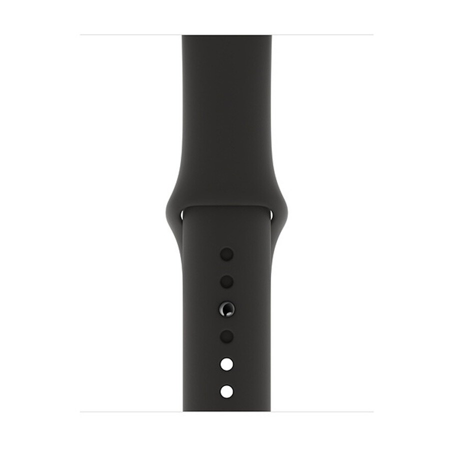 Apple Watch Series 5 GPS 44mm, Boitier Aluminium Gris Sidéral avec Bracelet Sport Noir - S/M & M/L n°3