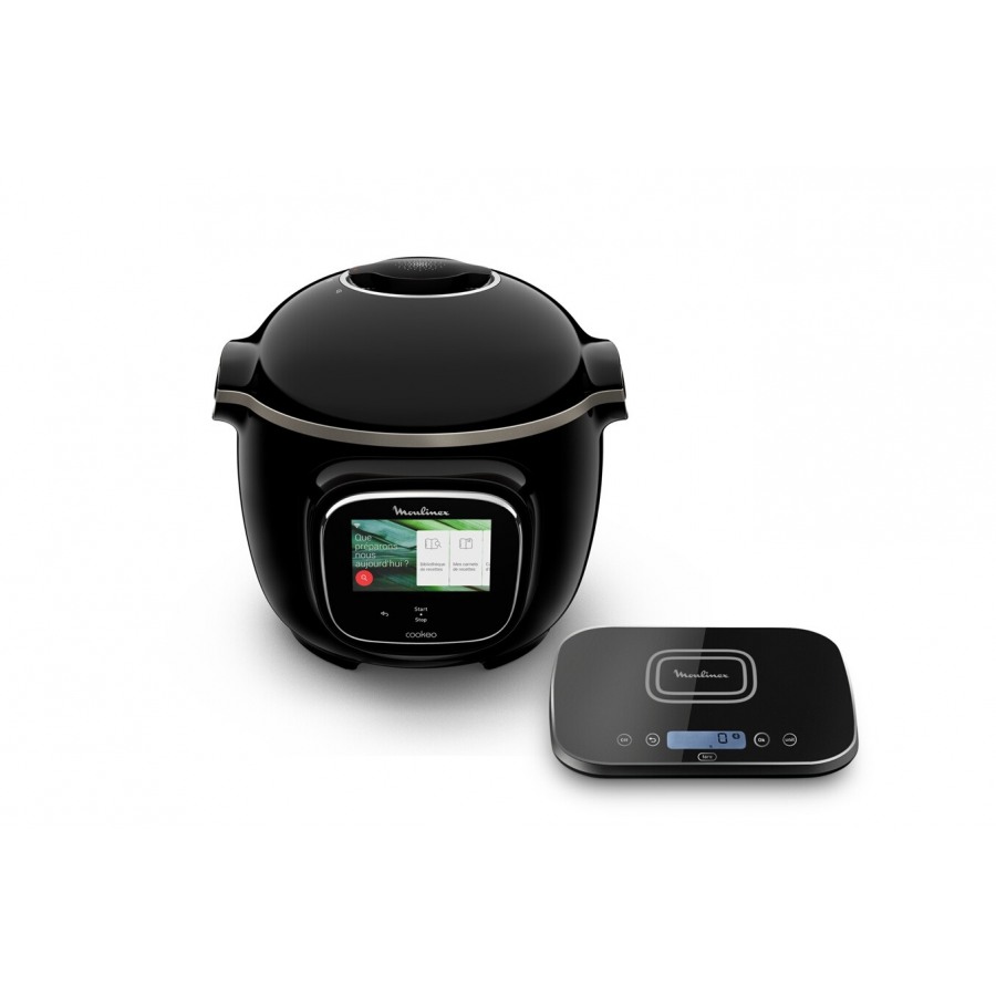 Moulinex Cookeo Touch Wifi Multicuiseur intelligent, Haute pression, Cuve 6  L, Jusqu?à 6