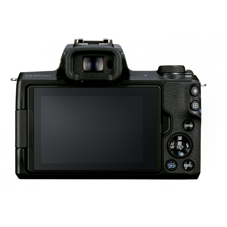 Canon Pack EOS M50 Mark II Noir + EF-M 15-45 mm f/3.5-6.3 IS STM + Etui + Carte SD 16 Go n°5