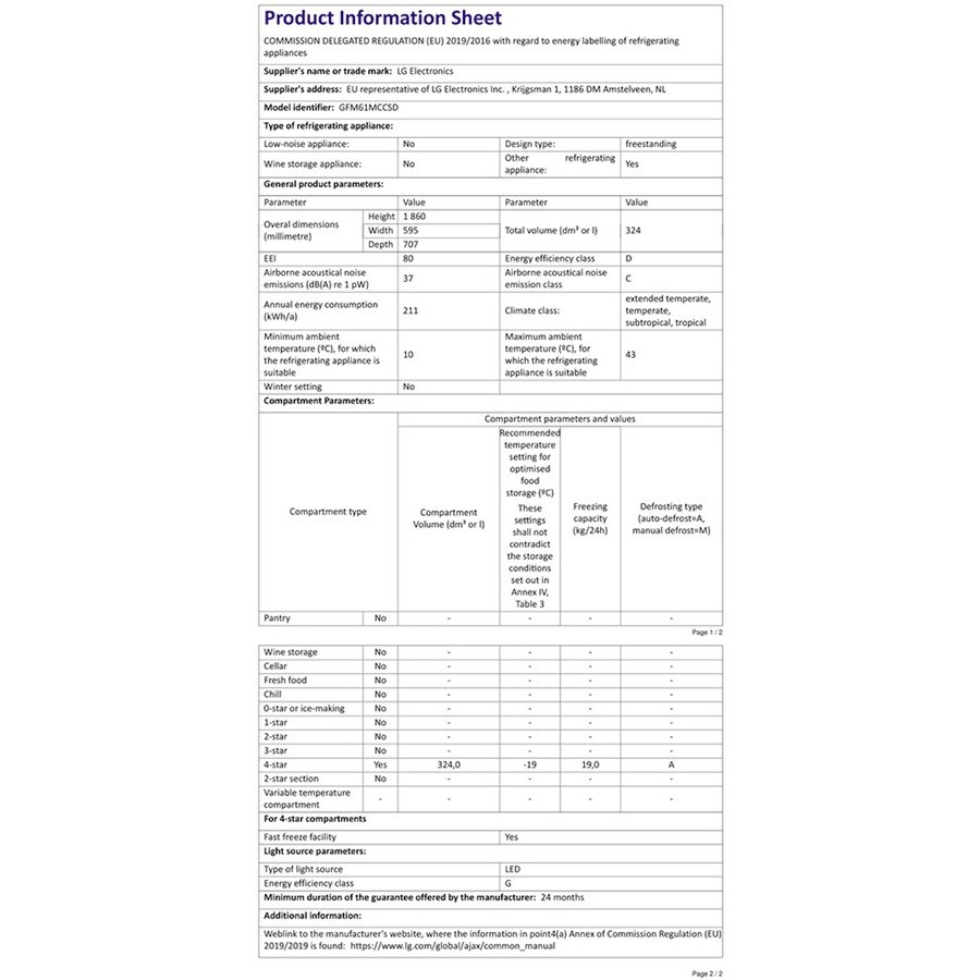 LG GFM61MCCSD n°9