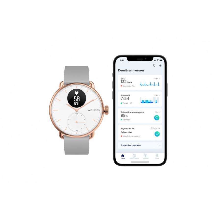 Withings Scanwatch 38mm Rosegold n°3