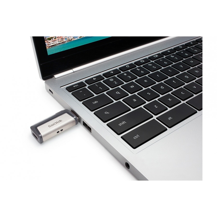 Clé USB Sandisk Ultra Dual Drive Type-C 256 Go - DARTY Réunion