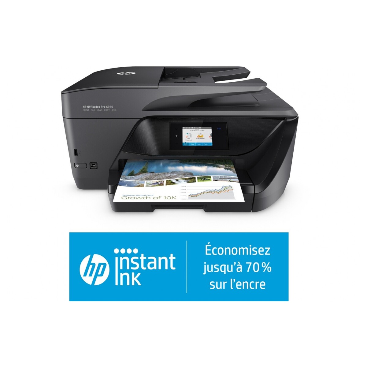 Imprimante Hp OFFICEJET PRO 6970 - DARTY Réunion