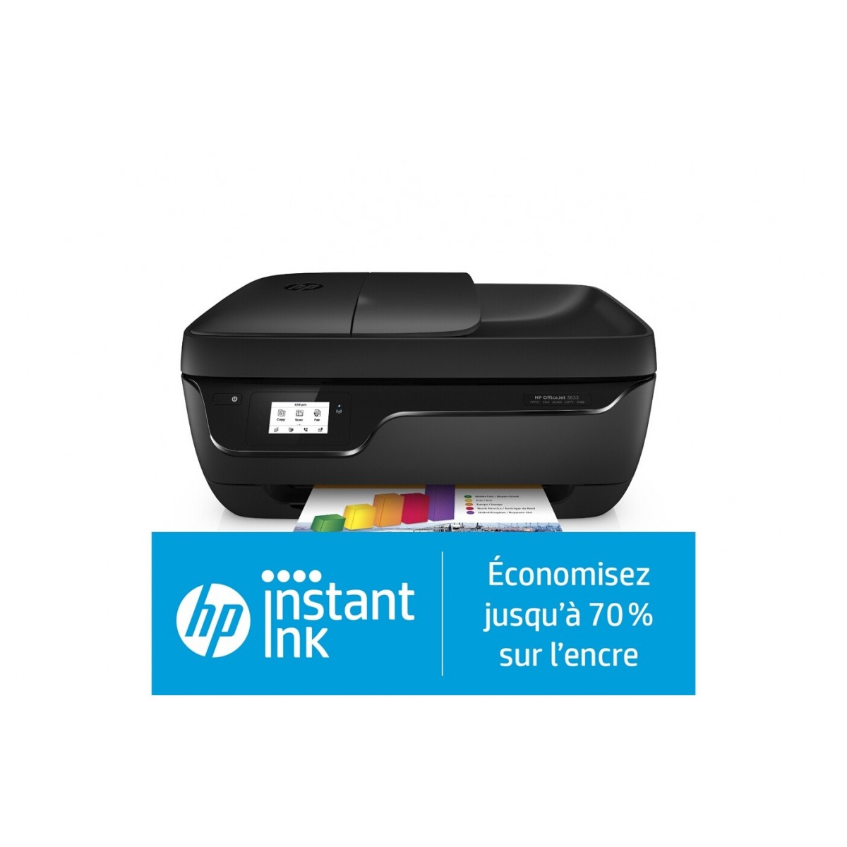 Imprimante Hp OFFICE JET 3833 - DARTY Réunion
