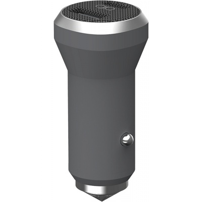 Force Power Chargeur allume cigare Power Delivery 2 USB A + C 37W Gris