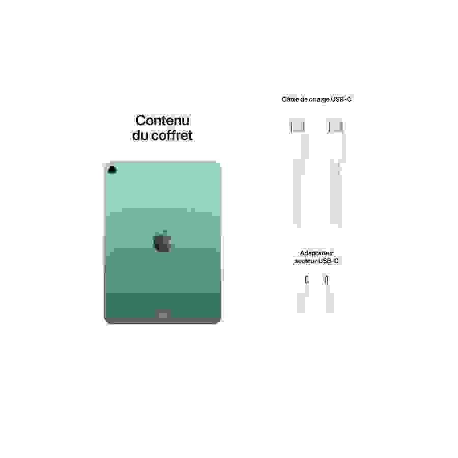 Apple IPAD AIR 10,9" PUCE APPLE M1 64 GO BLEU Wi-Fi 5EME GENERATION 2022 n°5