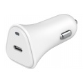 Just Green Chargeur allume cigare ECO USB-C Blanc