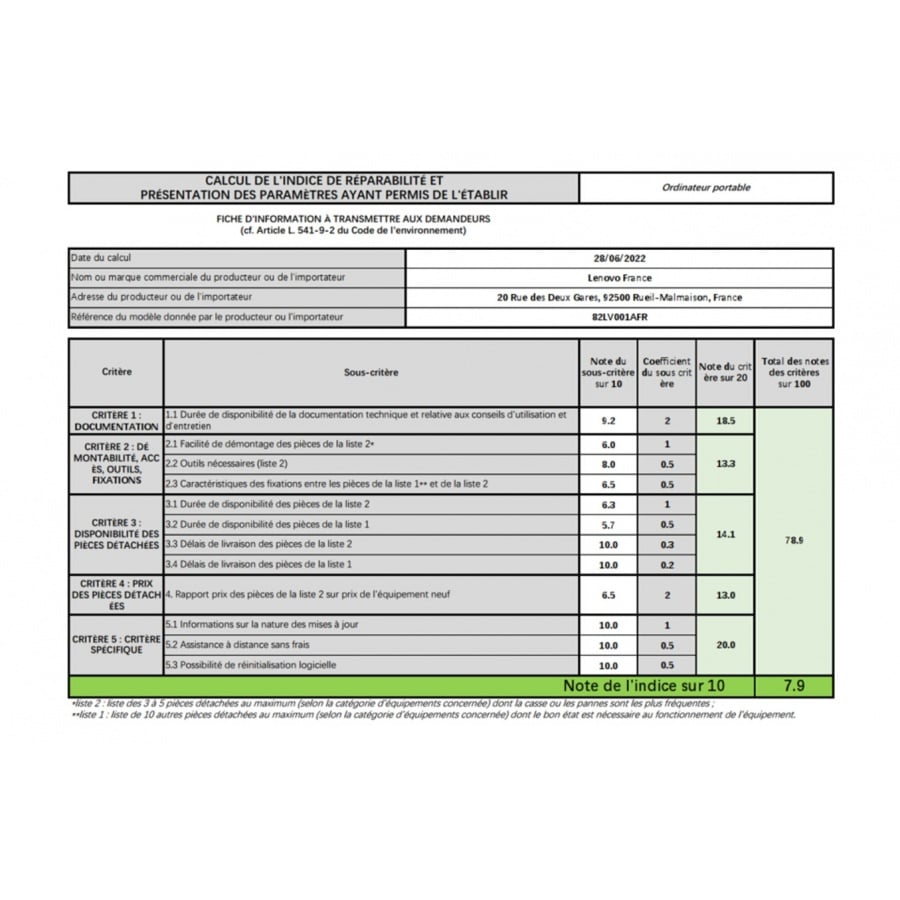 Lenovo IdeaPad 1 14IJL7 n°7