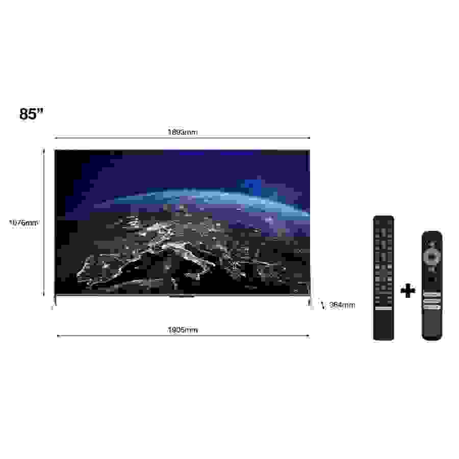 Tcl 85C735 QLED 4K Ultra HD 120 Hz - Google TV - Game Master Pro 2022 n°2