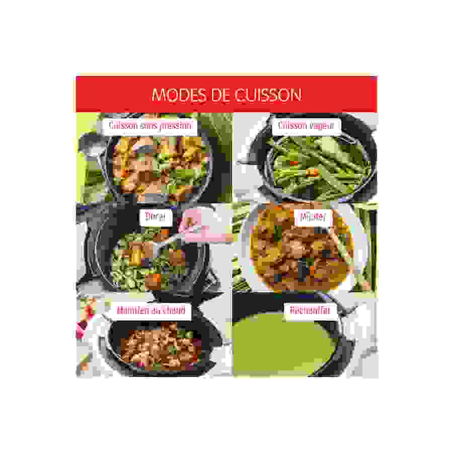 Moulinex Cookeo+ multicuiseur intelligent, 150 recettes preprogrammees CE851910 n°7