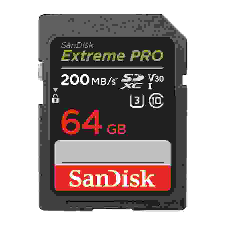 Sandisk Extreme PRO 64 GB SDXC 200MB/s