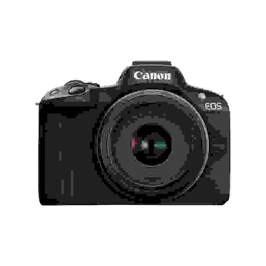 Canon EOS R50 Noir + RF-S 18-45mm f/4.5-6.3 IS STM + RF-S 55-210mm f/5-7.1 IS STM + 2eme batterie + chargeur n°3