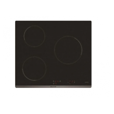 Plaque de cuisson 60cm 4 feux gaz noir Smartcook Ile de la Réunion