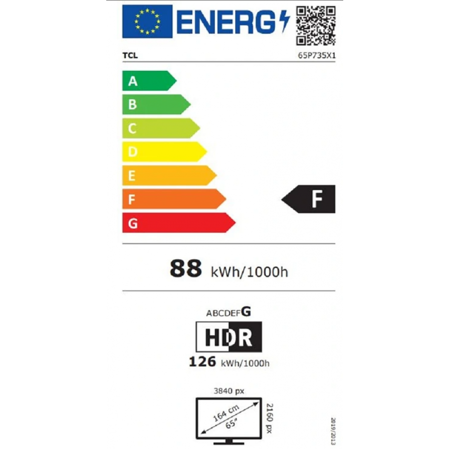 Tcl 65P735 65" 4K Ultra HD Smart TV GOOGLE Dolby Vision Atmos 2022 n°6