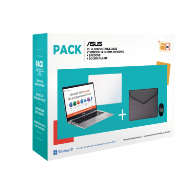 Pack Ultraportable HP 14-cf2020nf 14 avec Microsoft Office 365