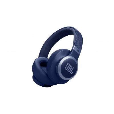 Jbl Live 770 NC Bleu, Casque Circum-Auriculaire sans fil a reduction de bruit adaptative