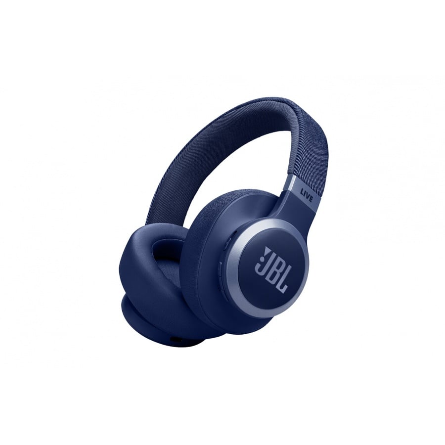 Jbl Live 770 NC Bleu, Casque Circum-Auriculaire sans fil a reduction de bruit adaptative n°1