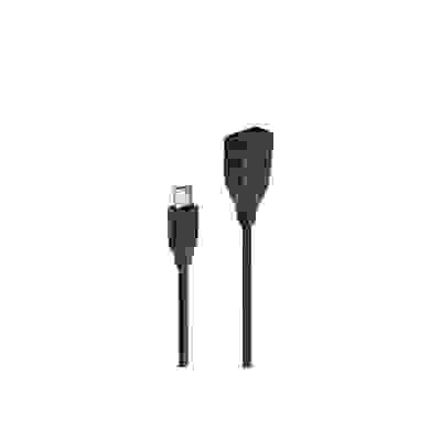 Accsup ADAPTATEUR USB-C MALE VERS USB 3.1 FEMELLE NOIR