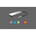 Mobility Lab HUB USB-C MINI DOCK 7 EN 1 GRIS SIDERAL