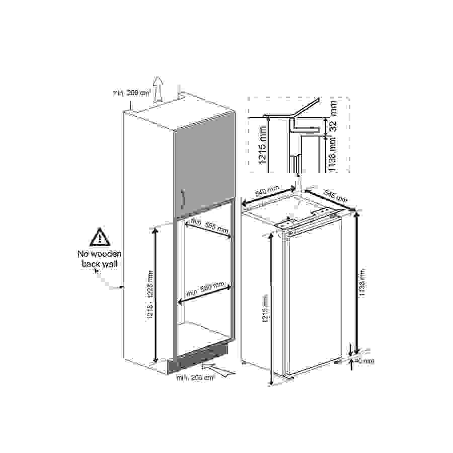 Beko BSSA300M4SN - Encastrable 122 cm n°7