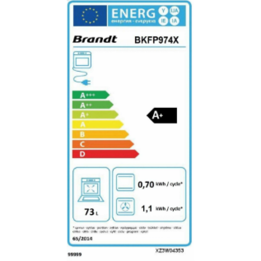 BRANDT BKFP974X n°5