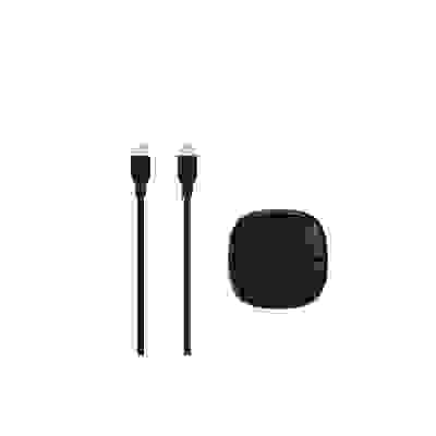Wefix CABLE SILICONE USB-C VERS USB-C 1M NOIR + ETUI DE RANGEMENT