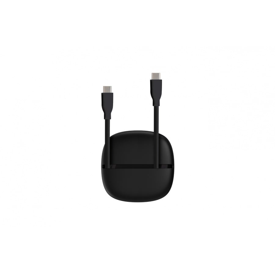 Wefix CABLE SILICONE USB-C VERS USB-C 1M NOIR + ETUI DE RANGEMENT n°2