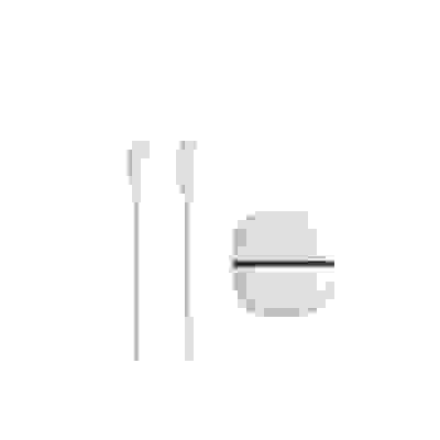 Wefix CABLE SILICONE USB-C VERS USB-C 1M BLANC + ETUI DE RANGEMENT