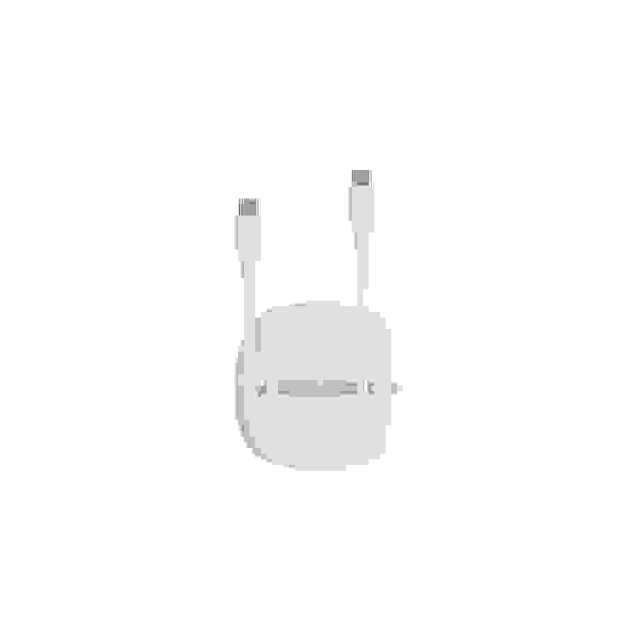 Wefix CABLE SILICONE USB-C VERS USB-C 1M BLANC + ETUI DE RANGEMENT n°2