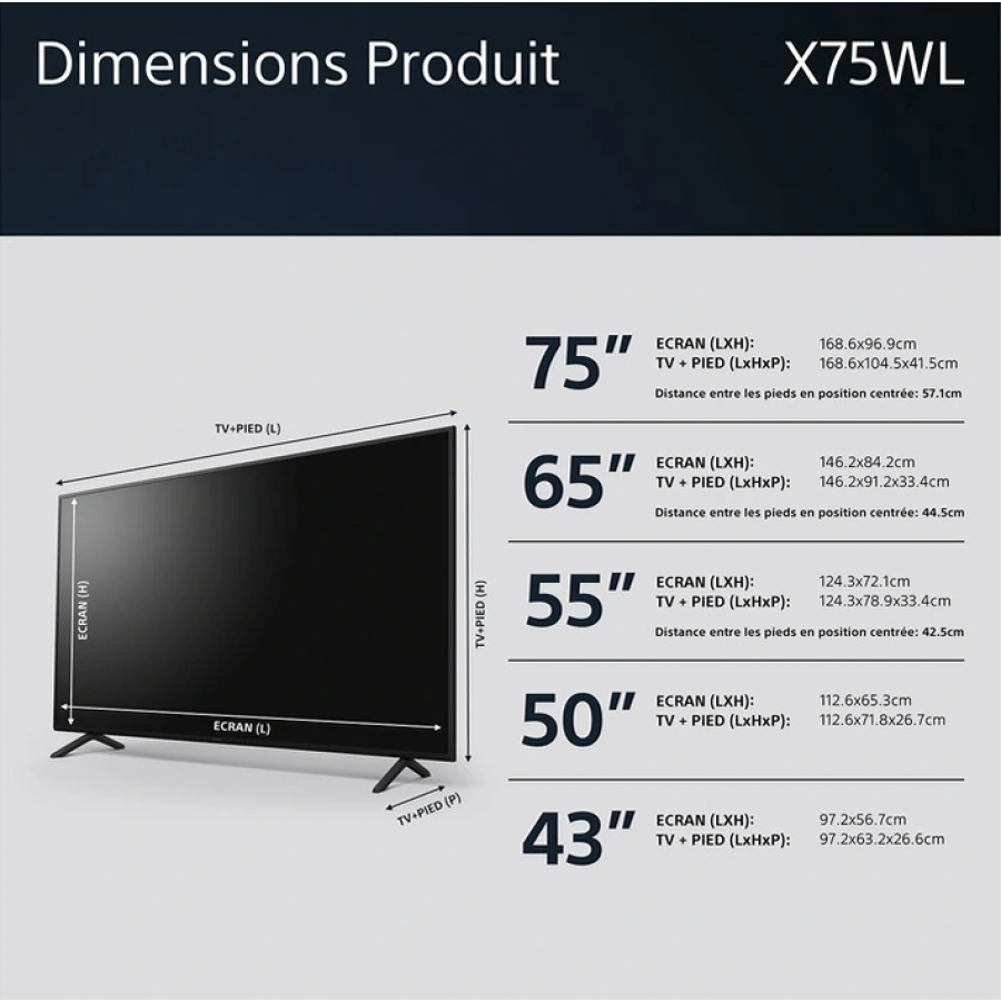 SONY KD-55X75WL n°11