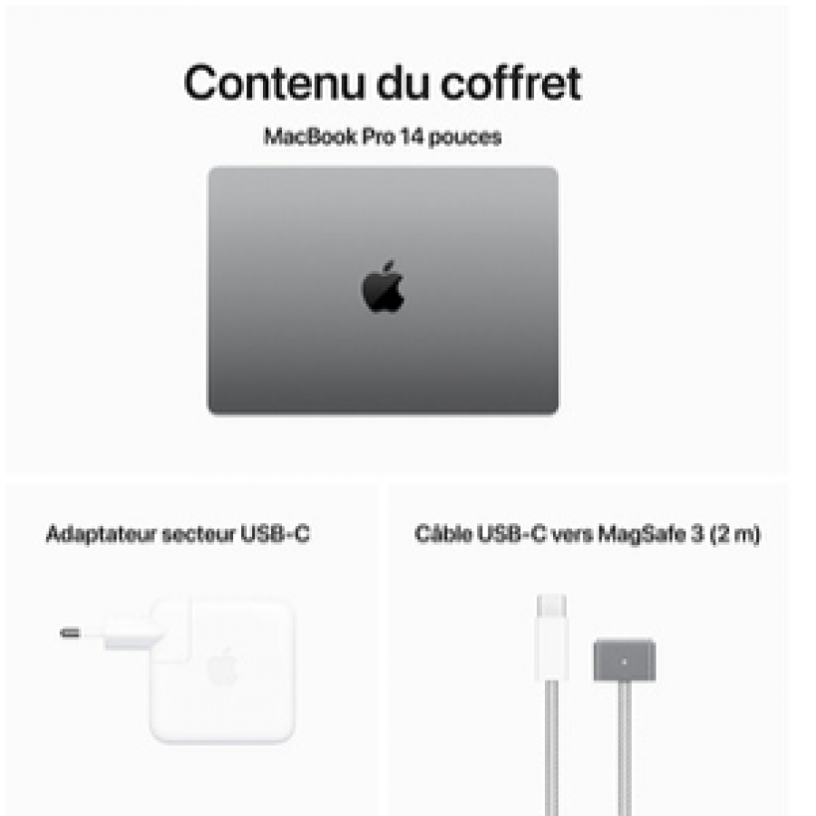 Apple MacBook Pro 14" 512Go SSD Puce M3 n°9