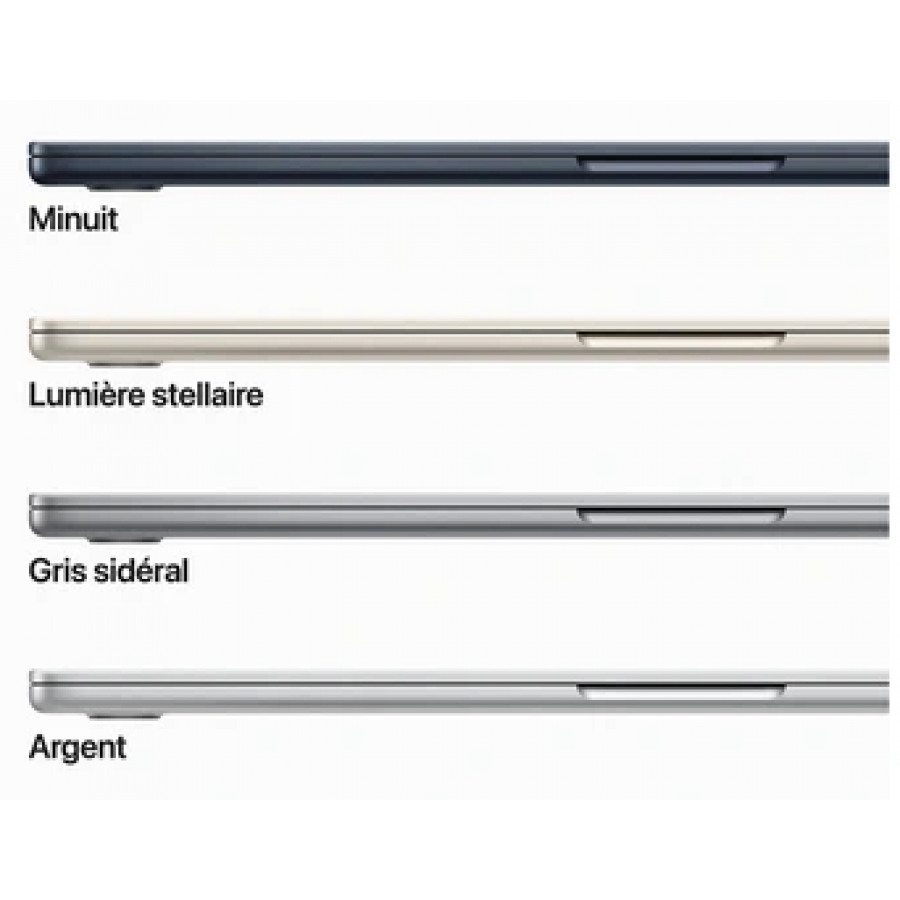 Apple MacBook Air 15,3'' 256Go SSD 8Go RAM Puce M2 n°10