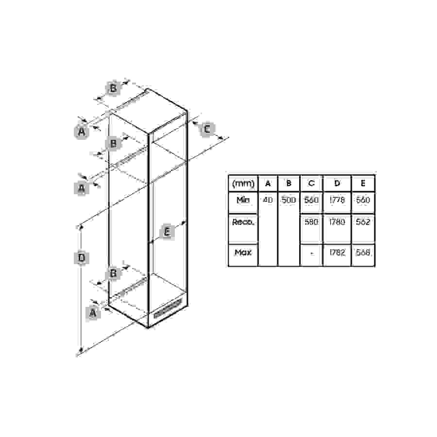 Samsung BRR29600EWW - Encastrable - 178 cm n°14