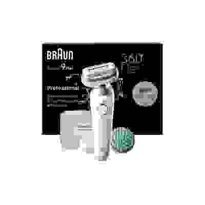 Braun Epilateur Braun Silk Epil 9 Flex 9-071 3D BLANC-OR