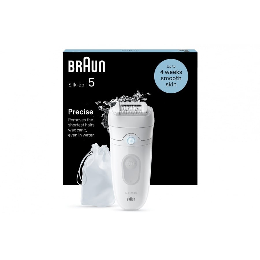 Braun Epilateur Silk Epil 5 SE5-011 BLANC - GRIS n°1