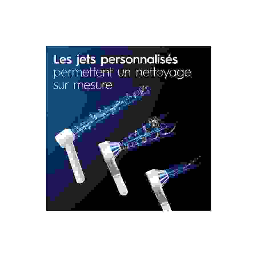 Oral B Jet Dentaire Oxyjet +  2 canules BLANC n°5