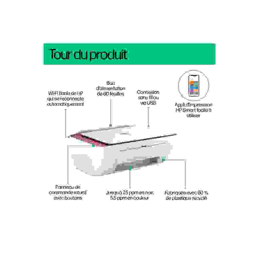 Hp DeskJet 2823e Tout en un n°3