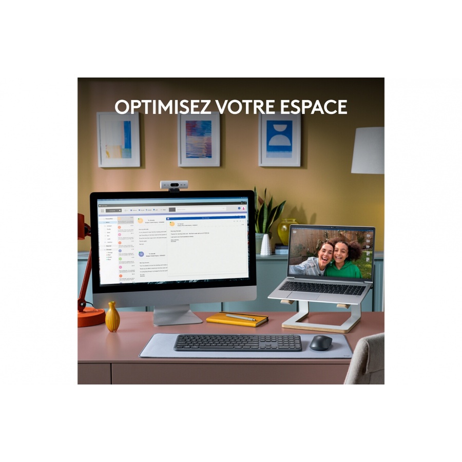 Logitech sans fil MK950 Signature Slim, design elegant, saisie et clic discrets - Graphite n°5