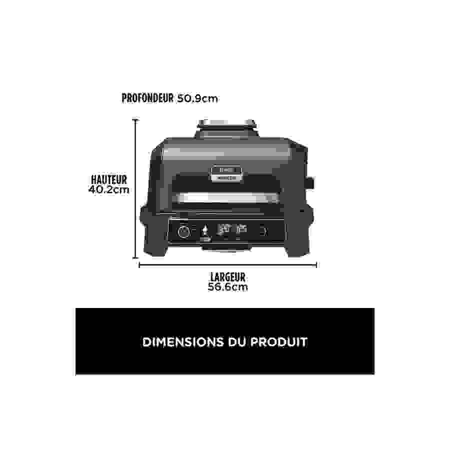 Ninja BARBECUE ELECTRIQUE & FUMOIR NINJA WOODFIRE OG850EU n°14