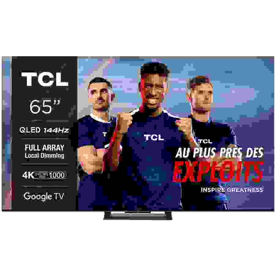 Tcl 65C749 QLED Full Array Dolby Vision 144Hz 4K 165cm Google TV n°1