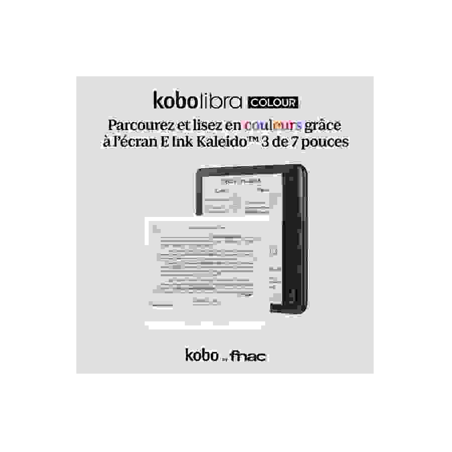 Kobo Liseuse numerique Kobo by Fnac Libra Colour 7'' 32 Go Noir n°7