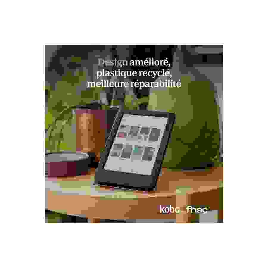 Kobo Liseuse numerique Kobo by Fnac Clara Colour 6'' 16 Go Noir n°9