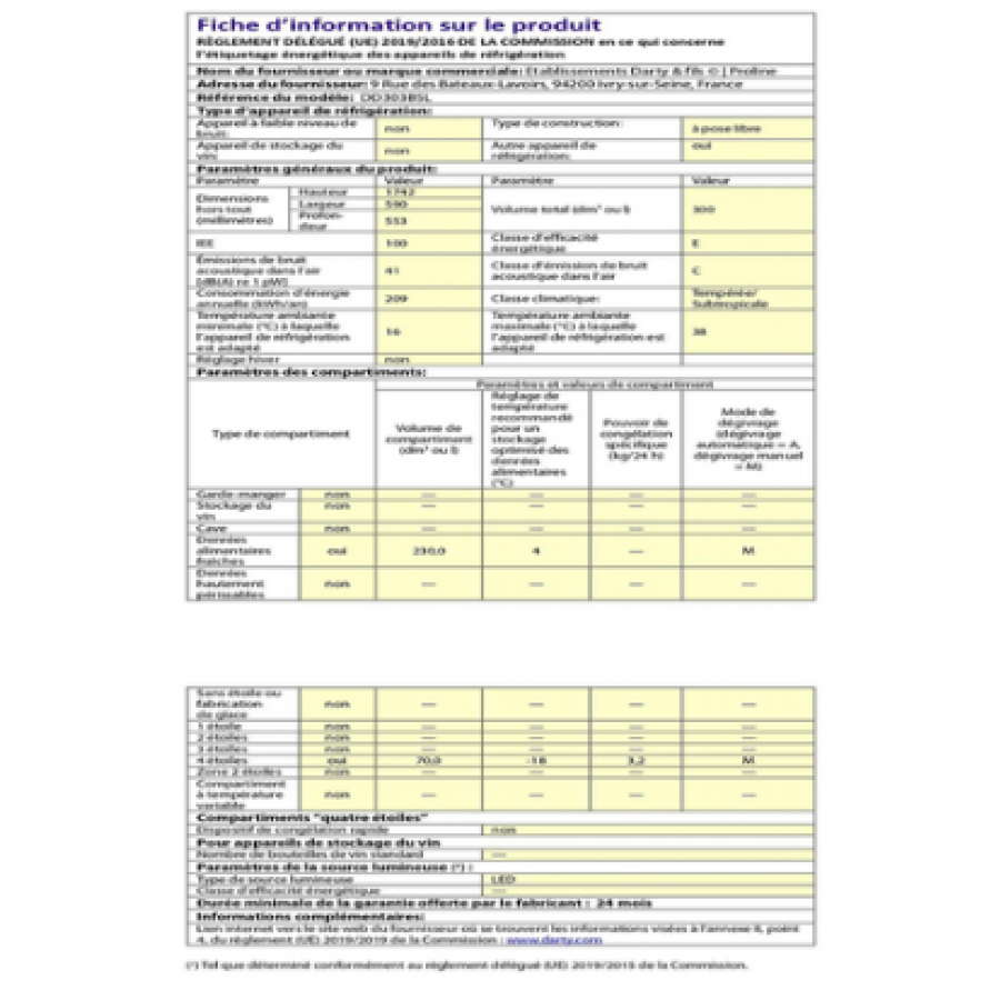 Proline DD303BSL n°7