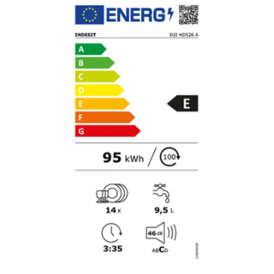 Indesit D2IHD526A - ENCASTRABLE 60 CM n°7