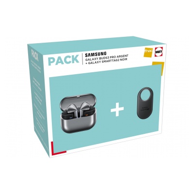 SAMSUNG PACK BUDS3 PRO ARGENT +  SMARTTAG2