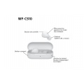 Sony bluetooth sans fil WF-C510 - Blanc