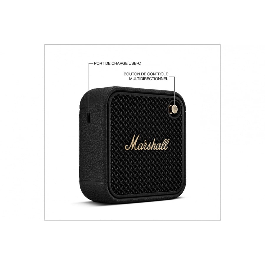 Marshall WILLEN II Black & Brass n°7