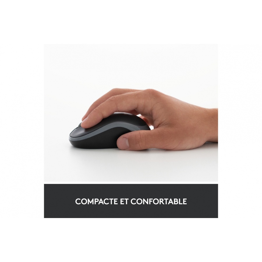 Logitech M185 ROUGE n°2