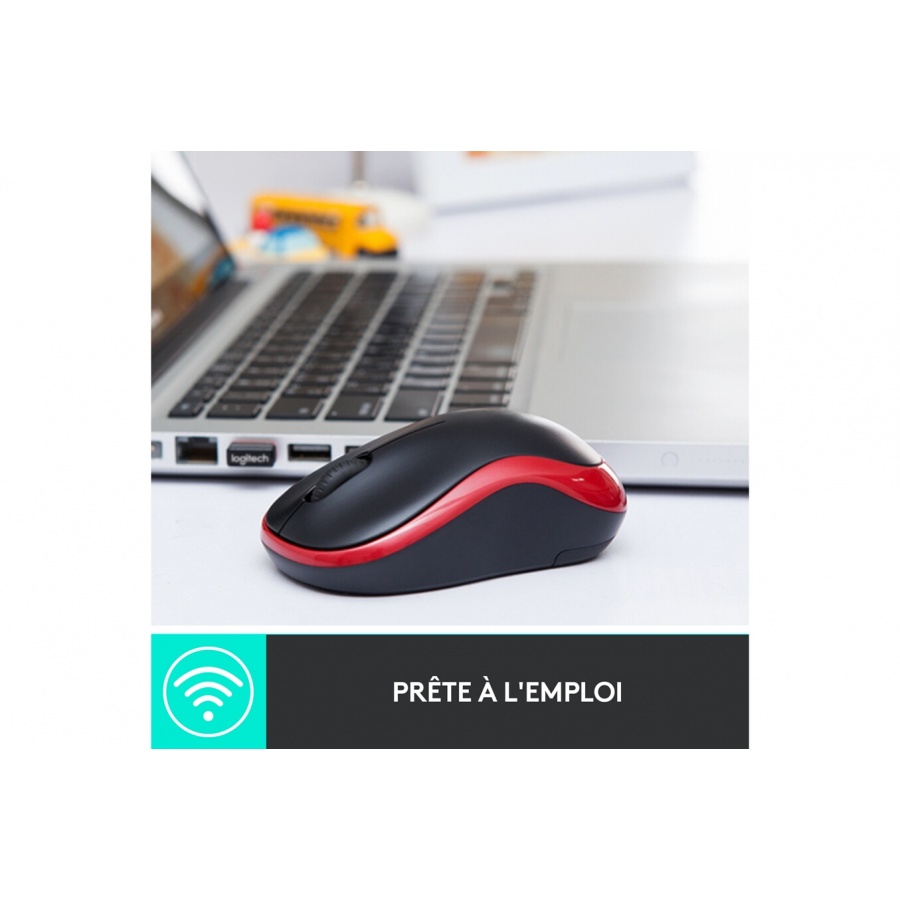 Logitech M185 ROUGE n°3